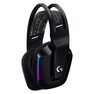Logitech G733 Lightspeed Wireless Rgb Gaming Headset - Black